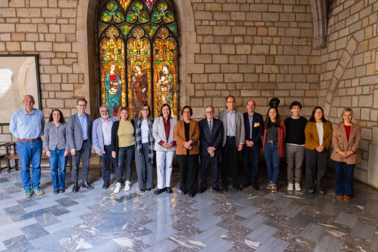 Representants de les entitats que conformen el projecte Habbitem